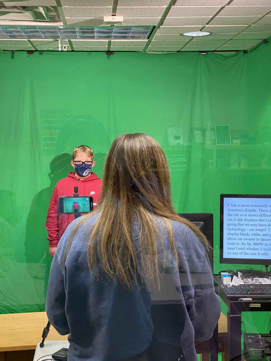 PrairieTrace1's tweet photo. Our WPTE crew is working hard to prepare this week's video announcements. https://t.co/uAWEGOiY89