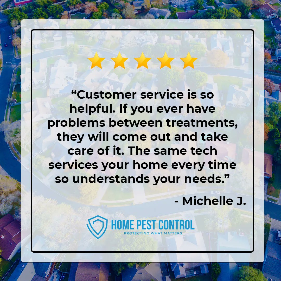 HomePestSC's tweet photo. Thank you, Michelle! We’re happy to help! Your reviews are so important, not only for spreading the word about our business, but also to let us know how we’re doing and where we can improve. Leave your review at https://t.co/Vx3TzEzq5J https://t.co/pOhtnGjvFW
