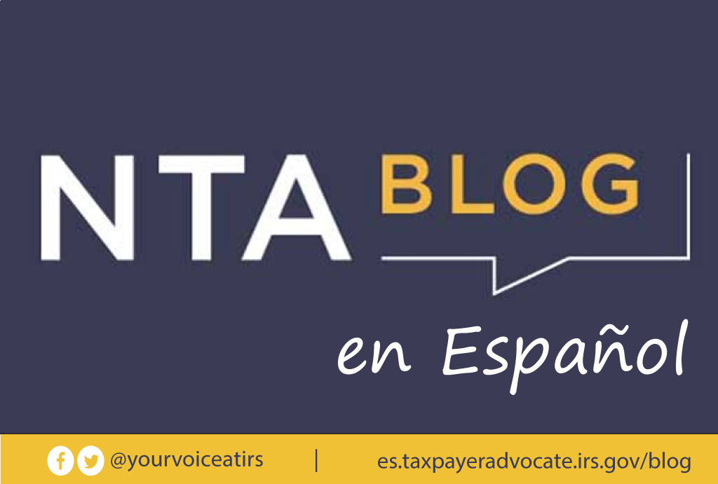 YourVoiceAtIRS's tweet photo. The Taxpayer Advocate Service welcomes in 2022 with the launch of the https://t.co/yGhmbwItDv website en Español. Learn more in the latest #NTABlog from National Taxpayer Advocate Erin M. Collins: https://t.co/qmv2pxj2FS. Get help en Español at: https://t.co/RBVMA3APvi. https://t.co/HPM3Dc4lBh