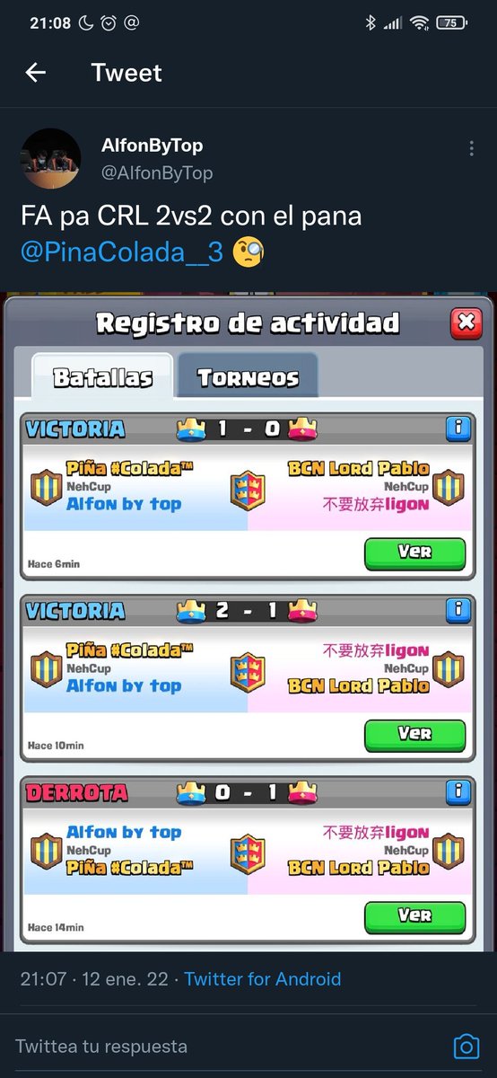 Le he dicho que subiese lo que quisiese y lo copiaba que le hace ilusión, pero me da pereza asique subo su tw directamente <a href="/AlfonByTop/">Alfonn</a>