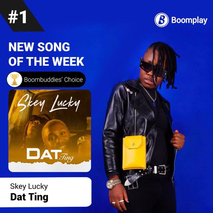 MsKendiQ's tweet photo. .#DatTing by @skeylucky alias #TheLioness takes the #1 spot as the #SongOfTheWeek thanks to your votes 🔥🔥
#BoomBuddiesChoice

Keep streaming on #Boomplay

#HomeOfMusic #NewMusic #PlayKE #PlayKEMusic #Africa #AfricanMusic #MusicLovers #Trending #TrendingNow #TrendingMusic #SOTW https://t.co/VgRXosQjMP