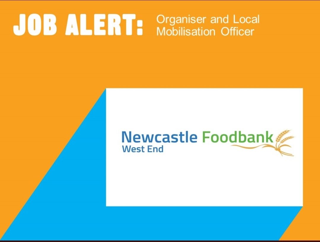 NCLFoodbank's tweet photo. As we embark on our next phase of development, we are looking to recruit an ‘Organiser and Local Mobilisation (OLM) Officer’. Essential features- deliver local influencing strategies and oversee campaigns for change. 
Funded by @TrussellTrust. 
Apply 👇
https://t.co/TVFinBeP3W https://t.co/GOUvpDO7MU