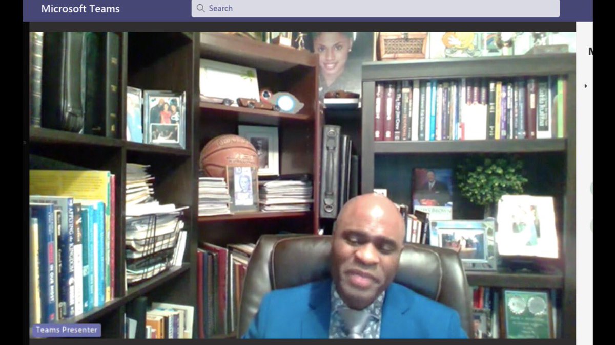 Leroy Hibbert (LUSO Community Services and The Multicultural Outreach Program) providing a virtual presentation to our students on race relations, racial bullying, cultural diversity, and awareness.       Thank-you, Leroy.