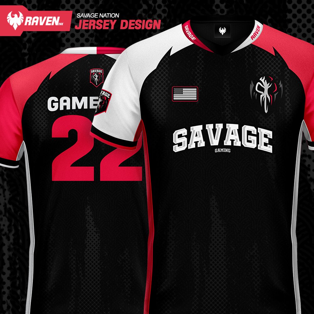 RavenInkx__'s tweet image. Introducing the jersey design for 
@SavageHQ 👕🖌

¡USE CODE "SAVAGE" FOR 10% DISCOUNT!

🛍: bit.ly/3K4huqi