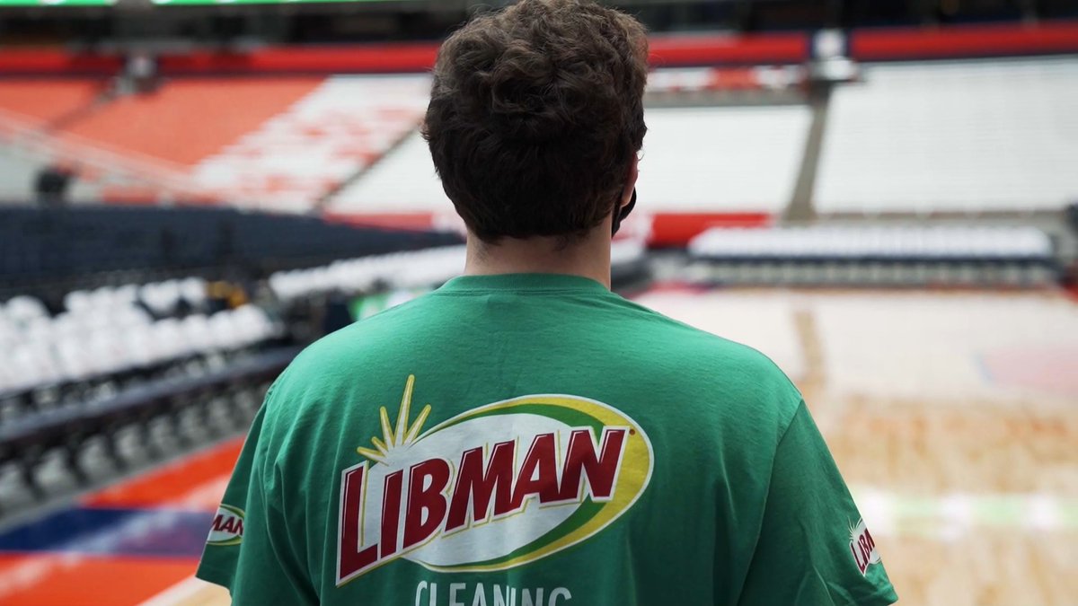#OrangeNation, @LibmanCompany Mop Team protects The Loud House and your house. Libman is proud to be the Official Hardwood Floorcare Provider of Syracuse Basketball https://t.co/8ZFjR3g8b7