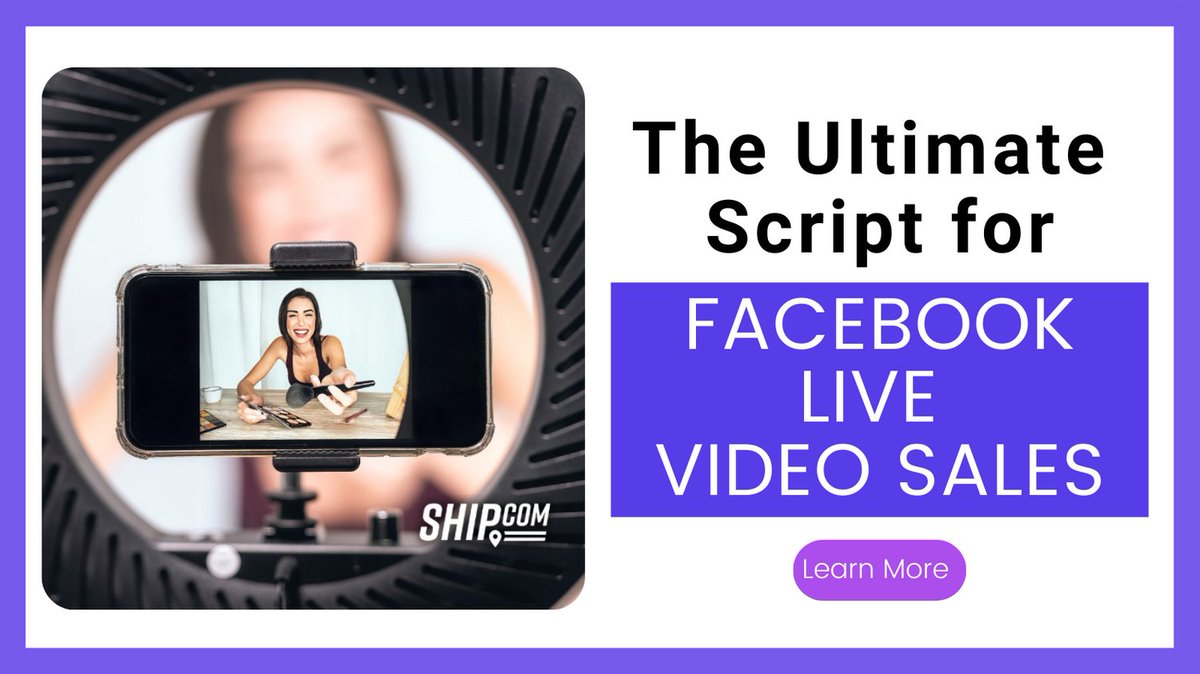 ShipFastNow's tweet photo. Save time and sell more at your next live event. Our latest blog post covers how to write an effective live selling script, and even includes a sample script. Click here to read more: https://t.co/2uv0qzMeaX

#DirectSalesMommies #FacebookLive #LiveSelling #LiveStreamSales https://t.co/jWEMUqfCuC