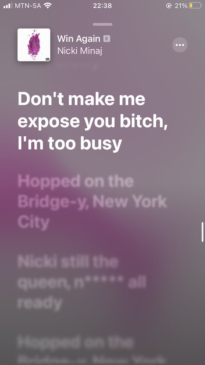 nickiboyz's tweet photo. Nicki really snapped on Win Again #ApologizeToNicki , Nicki will always be the Queen Of Rap. Periodt #PinkPrintAlbum https://t.co/nhXaoMzz3M