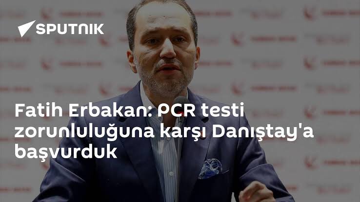 Muhterem Genel Başkanımız Dr. Fatih Erbakan'ın; maddi hiç bir güce boyun eğmeden, memleketimizin ve milletimizin iyiliği için verdiği mücadele neticesinde #PCRtest zorbalığından da kurtulduk. #TeşekkürlerErbakan