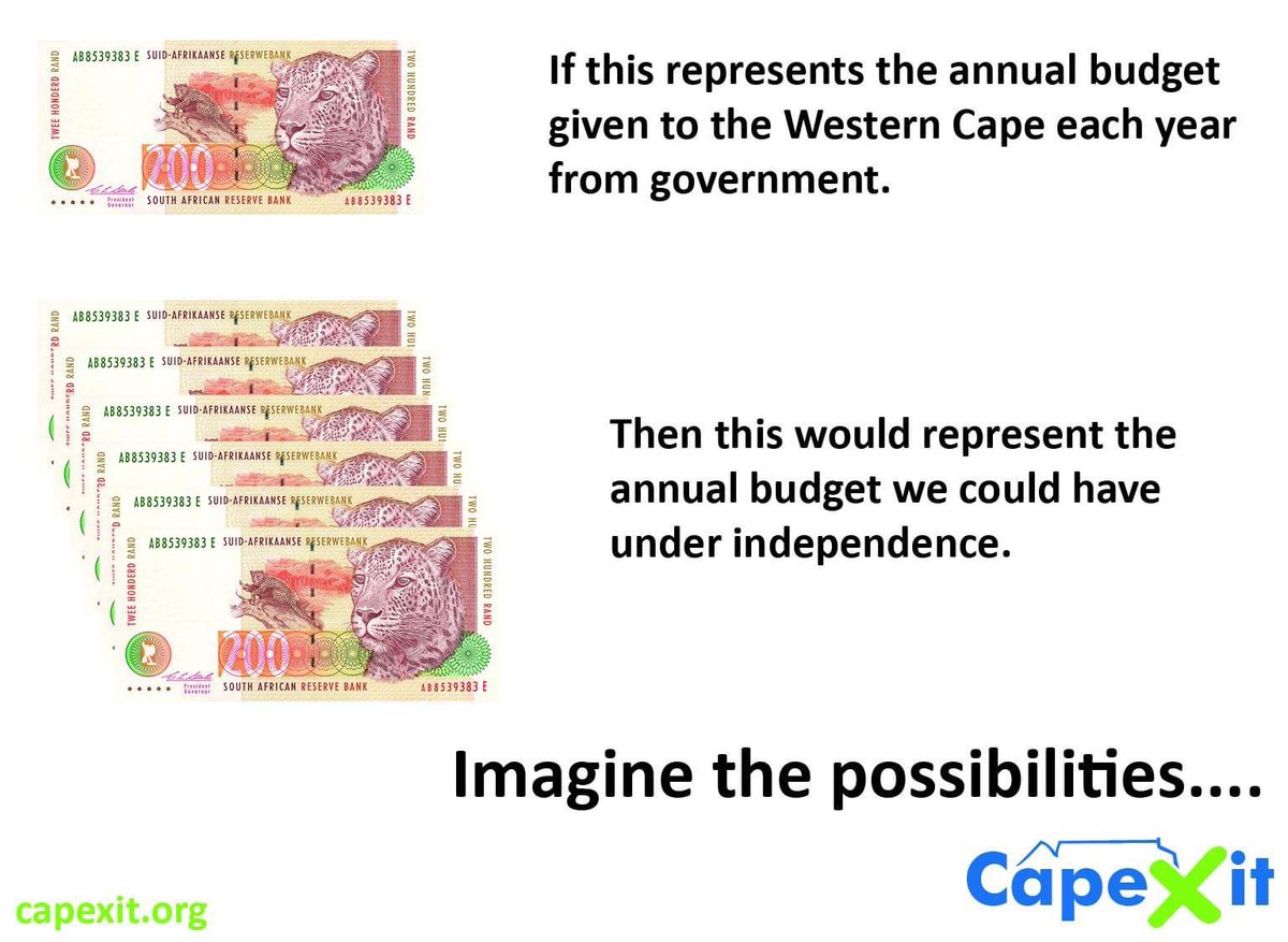 capexitofficial's tweet photo. 8-10% of the WC GDP is given back to make our province look this good. Now imagine keeping it all here, what are the possibilities? @capexitofficial @cyl_sa #capexit #capexitrsa #capexitofficial #mwcga #betterlifeforall #moreismore #betteroffindependent https://t.co/UX3Y8JjrpK