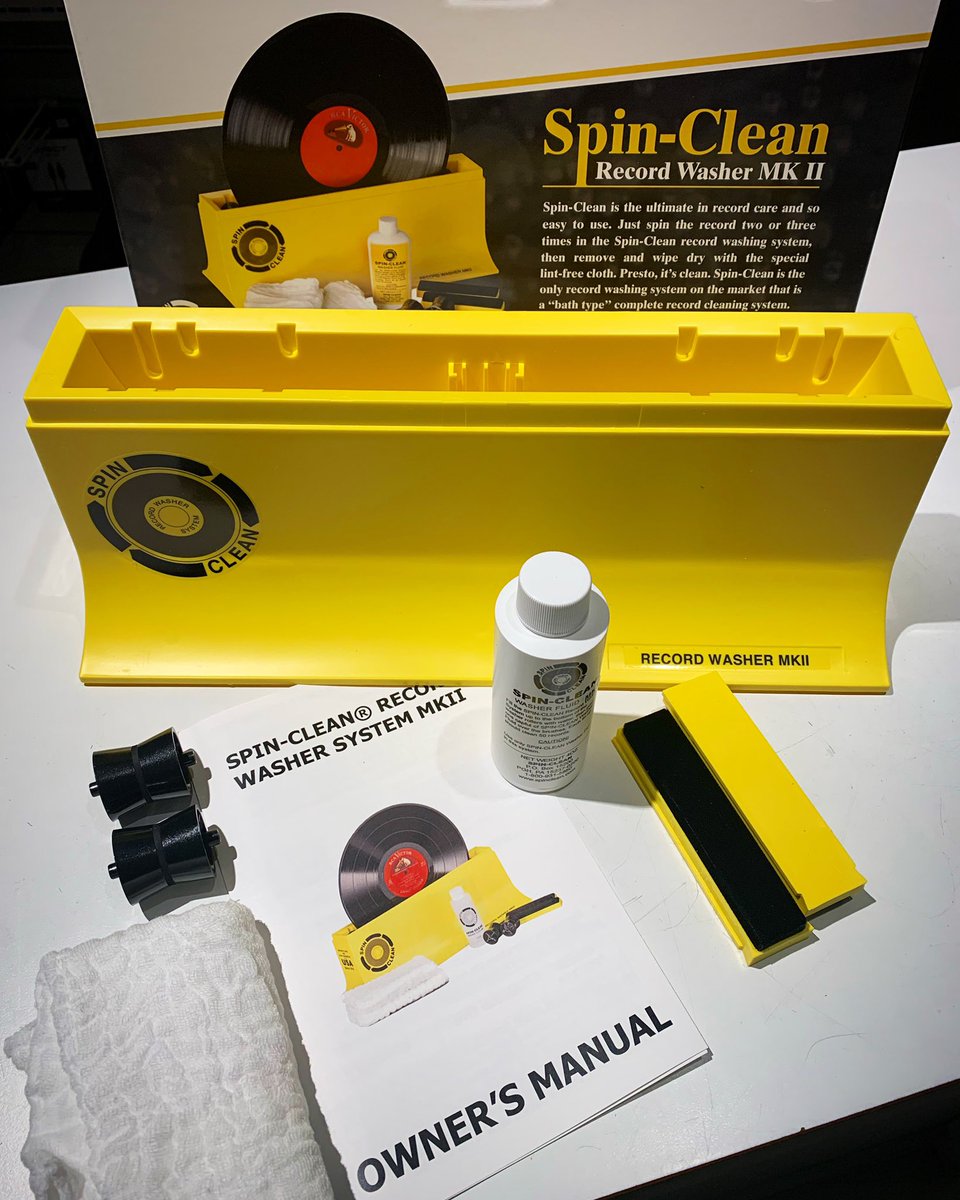 Hifimesta's tweet photo. Vinyylit pölyssä? SpinClean pesurilla ritinät, rätinät pois! #spinclean #levynpesu #hifimesta
https://t.co/61hHBRjmIi https://t.co/29DYTdtQkU