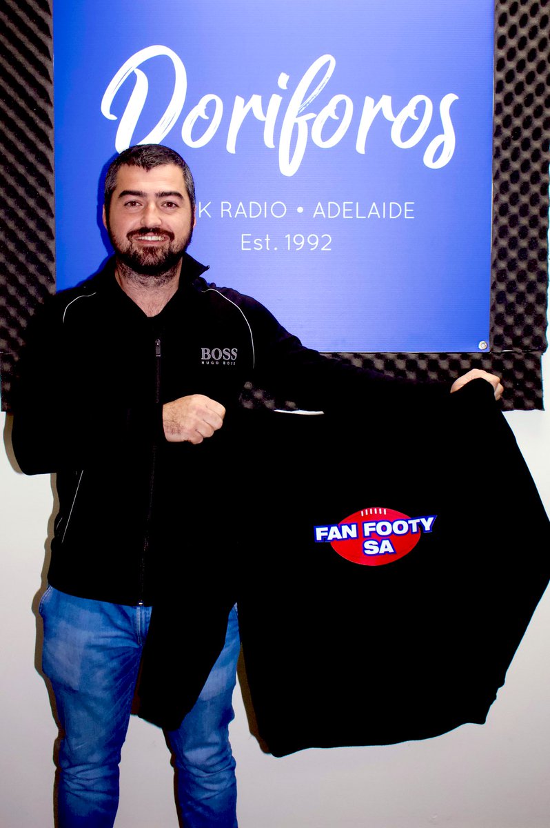 FanFootySA's tweet photo. Events Coordinator, John Kalkanis 🤝

Fan Footy SA are pleased to announce that John Kalkanis, will continue his role as Events Coordinator/Food Safety and Quality Advisor in 2022! 

“2021 was a fantastic year, we raised a substantial amount of money for such an amazing charity” https://t.co/0Rzhd3XPgd