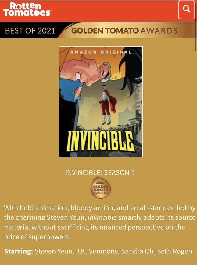 Invincible - Rotten Tomatoes