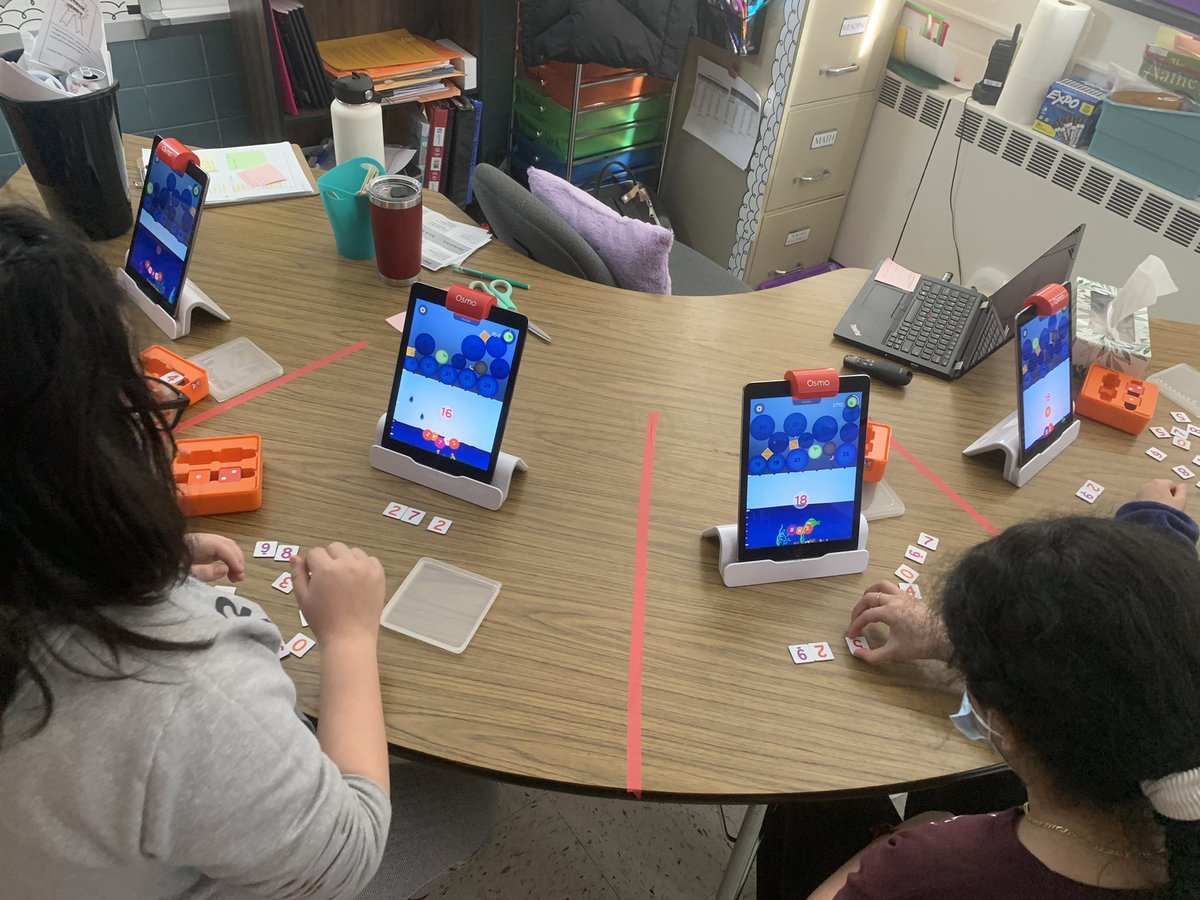 We love using Osmo to practice multiplication! <a href="/GuilfordEle/">Guilford Elementary School</a> <a href="/PlayOsmo/">Osmo</a>