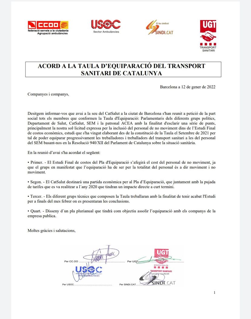 UGTTransportSanitari (@ugttransportsan) on Twitter photo 