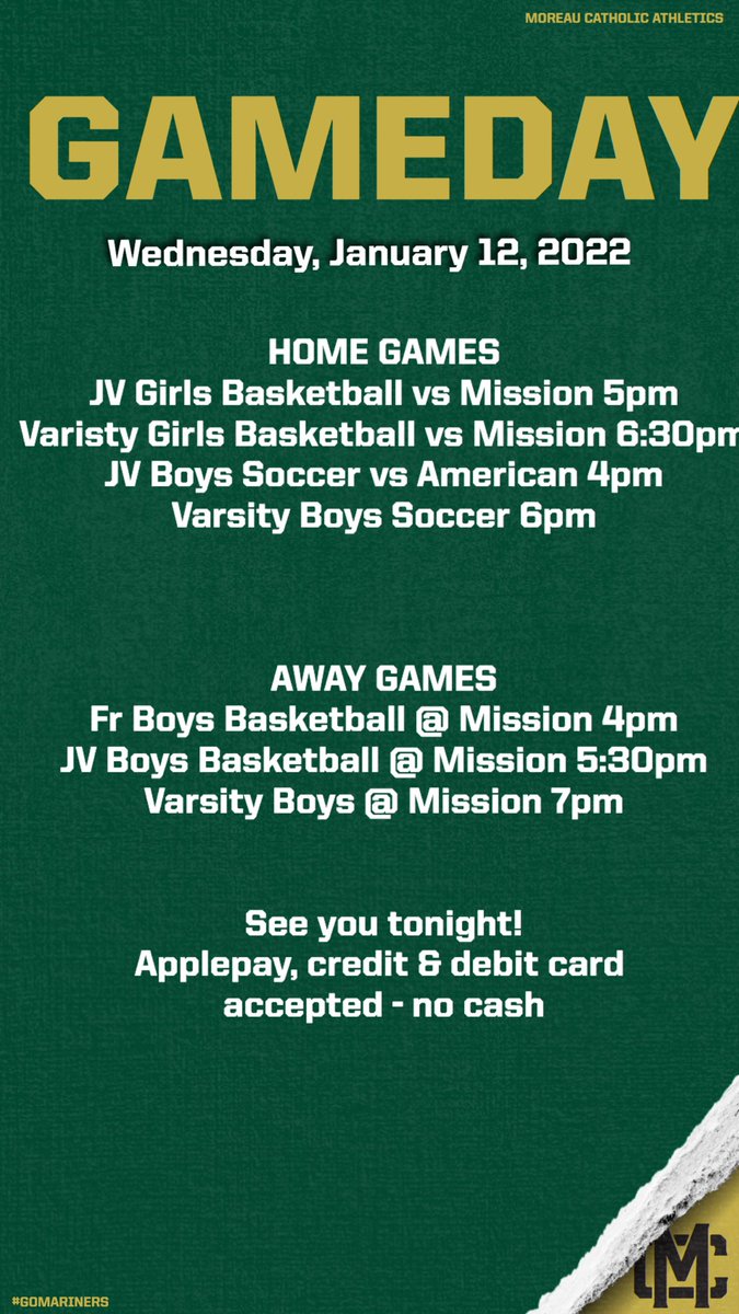 MCHSATHLETICS (@moreauathletics) on Twitter photo 