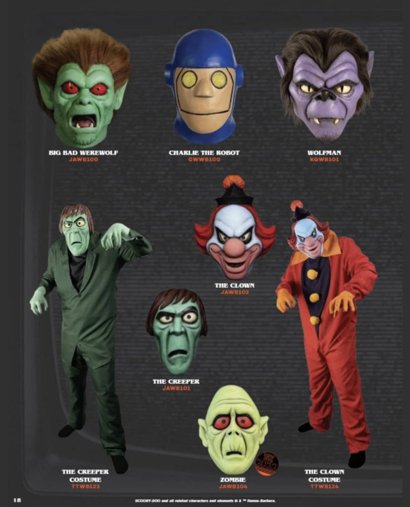 scooby doo villain costumes