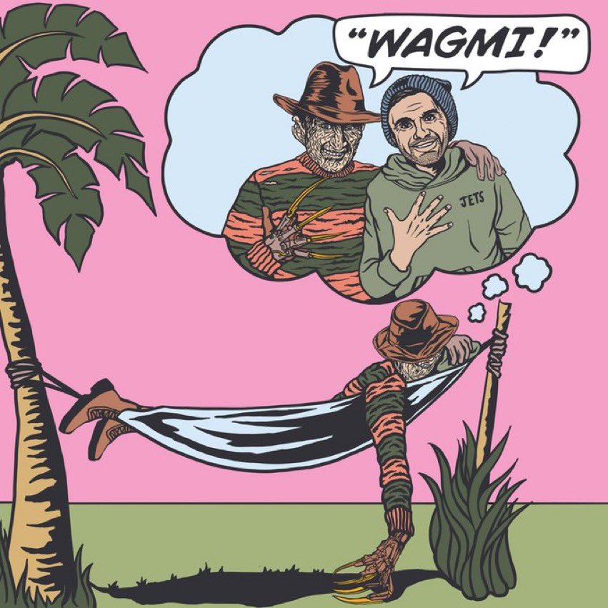 I’m loving these: <a href="/FriendlyKrueger/">Friendly Krueger Yacht Club🛳</a> x <a href="/bobbyhundreds/">bobbyhundreds</a> and <a href="/garyvee/">Gary Vaynerchuk</a> – by <a href="/Coinbase_NFT/">Coinbase NFT</a> artist <a href="/jyatrofsky/">Jessica Yatrofsky ✡︎</a>. #KeepItHundreds #WAGMI opensea.io/collection/fri…