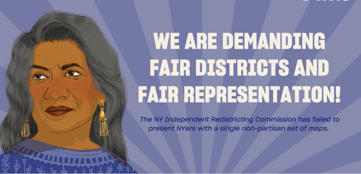 APAGUSA's tweet photo. Last week @NYS_IRC failed to present NYers w/a single non-partisan set of maps.
We call on the State Legislature:
➡️ produce fair maps using all public input
➡️ hold a hearing for public comment
✊🏽✊🏾✊🏿 We demand fair districts & representation! #mappingourfuture #redistricting https://t.co/HWoTDK99SP