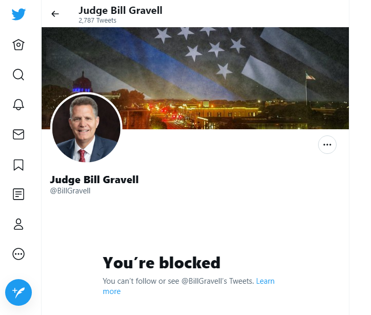 SadTerrys's tweet photo. Of course.....someone had to do a little bitch ass move because they hate the truth. #BlockedByJudgeGravell #lilbitch https://t.co/vhA5u2Dhd3