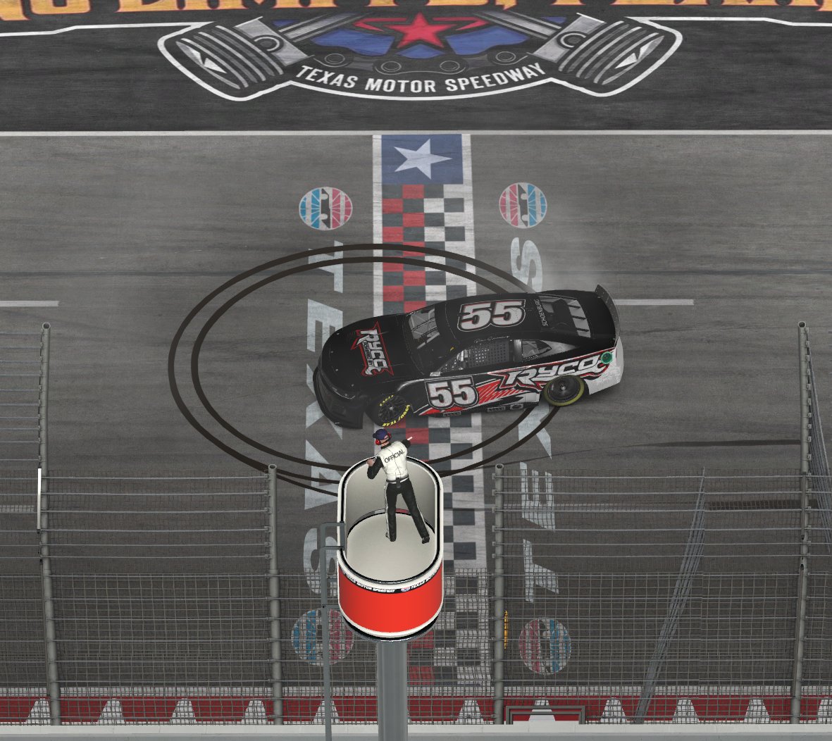 bschoon55's tweet image. Up until today I had 0 laps on the Next Gen car... ran 5 laps of practice, qualified 3rd.... led 75/100 laps and won in my first start ever with the Next Gen car... Just have to thank the good guys @PerformanceRyco for the amazing car! Awesome group! Plug n' play... it goes fast!