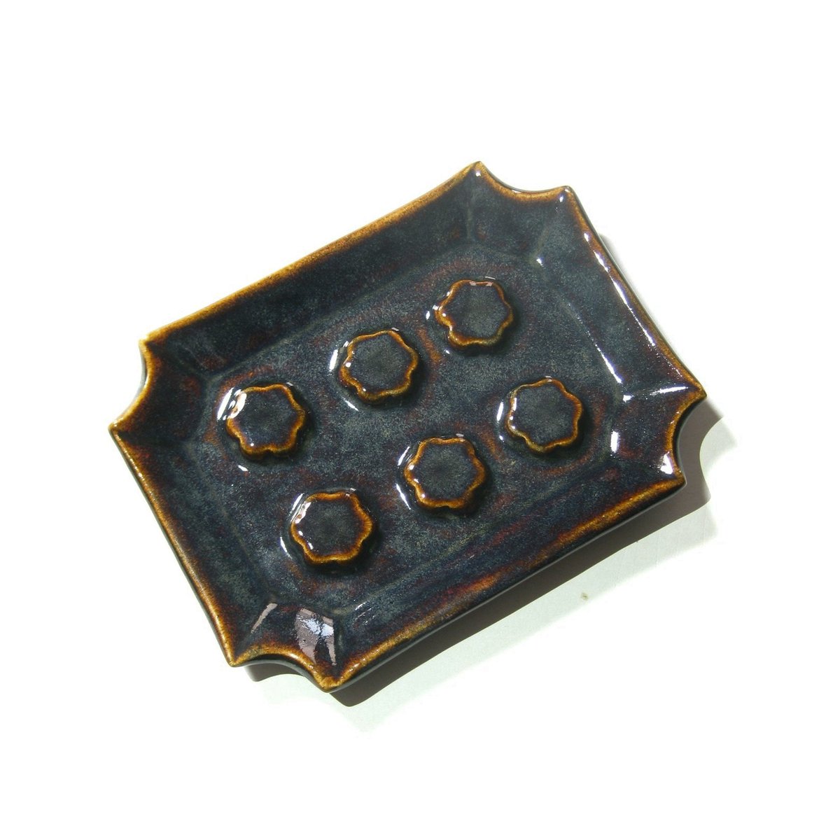 JKCJewelry's tweet photo. Ceramic Soap dish, Spoon Rest, Dark Brown Green Pottery Dish, Rectangle Soap Holder, Handmade Pottery, Hand Built, Gift For Him https://t.co/lXkSbYLH2u #Etsyfinds #art #pottery #ceramics #RusticDish https://t.co/SbQkH14RSQ