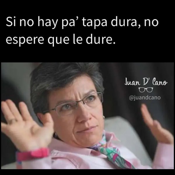 juandcano_'s tweet photo. Básicamente 🙊📚 #ClaudiaLopez https://t.co/JmGUHZuMpV