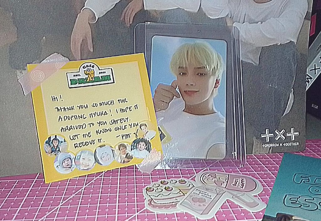 yoribeomcarts's tweet photo. ~ #yorimails
thank you for letting me adopt hyuka po:) @bmjncollects sorry for the late feedback hehe it arrived safetly po! #bmjnproofs https://t.co/qsvMePZXAZ