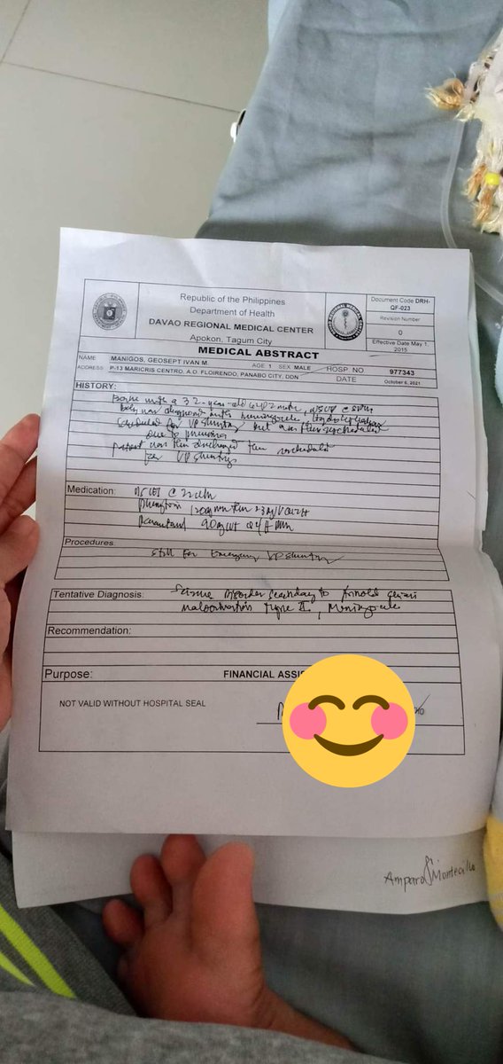 Time sensitive - Please don't scroll without sharing.

Help us raise 11,500 pesos for Warrior Geosept. He is diagnosed with Arnold Chiari Malformation II. He needs to undergo MRI procedure asap. Please help out if you can donation links posted on reply +