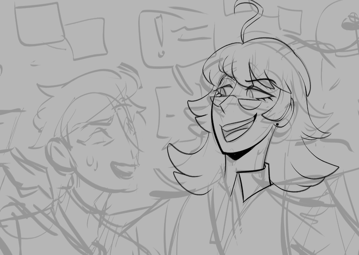 back to lawyers. wip dump of my two favorite guys 