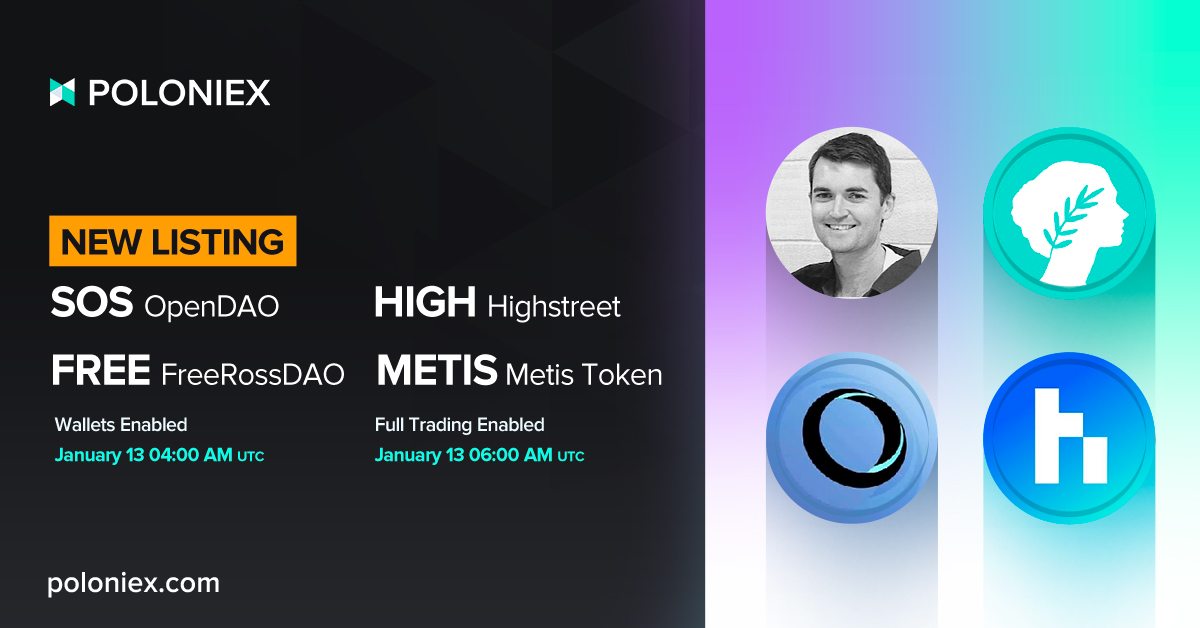 Poloniex Exchange tweet media