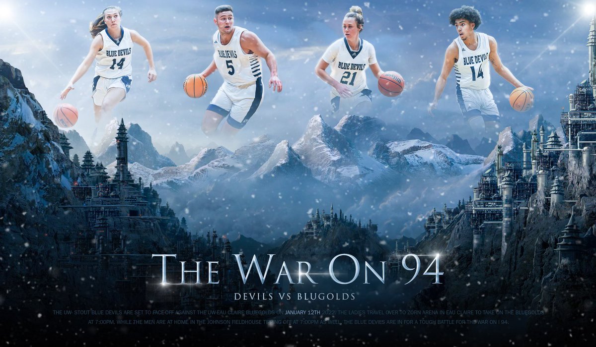 Stout Basketball tweet media