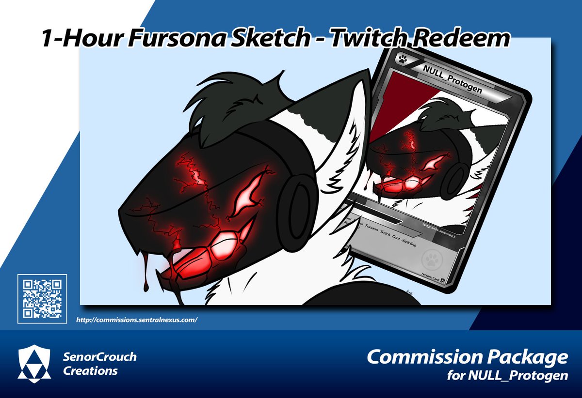 As our Art N' Chill Wednesday comes to a close let's end with some art!  Check out this 1-Hour Fursona Sketch that was Redeemed by Null_Protogen of @VirtuallyHeroes !  Want free art and a Fursona Card?  Check out our streams and redeem the reward!

https://t.co/q7d91BEkKl https://t.co/JgGBwxWTJv