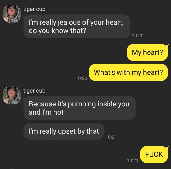 heavierdownpour's tweet photo. The pick up line and the cause of it. https://t.co/tMEWbyxJwH