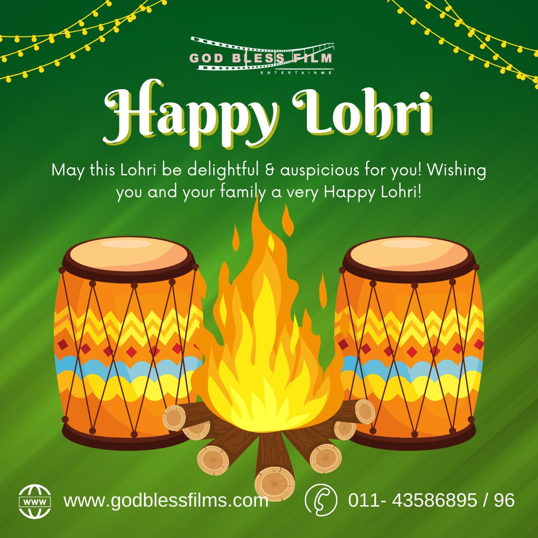 godblessfilms's tweet photo. May this festival fill your life with lots of energy and enthusiasm, and help you get all the happiness and prosperity. Happy Lohri to all! https://t.co/neqHBv0WD4