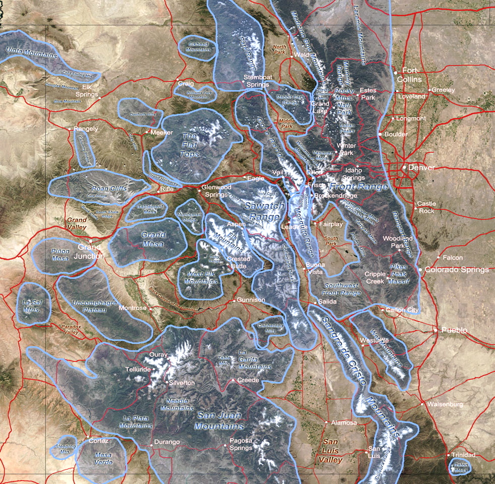 Forza Horizon Colorado Map - Marooners' Rock