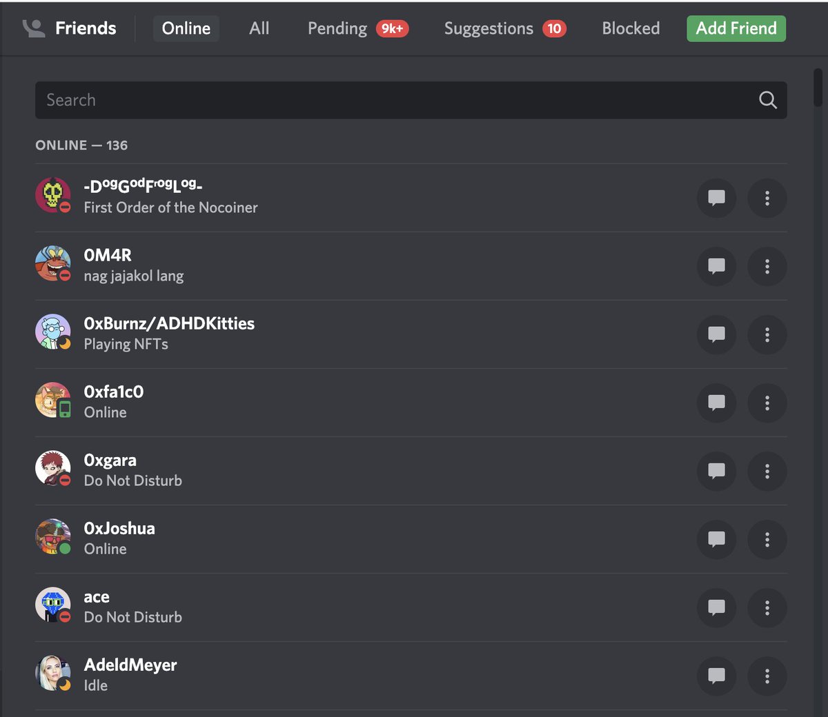Jihoz_Axie's tweet photo. Thank you @discord for adding a search-bar to the pending friend request tab!

This feature was built at my request, I believe. https://t.co/5aNcATOhFz