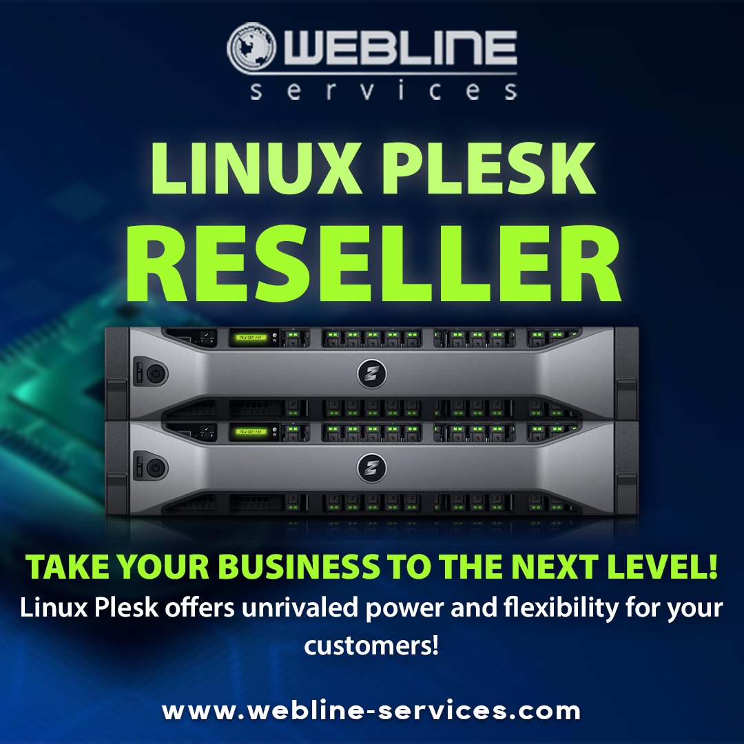 Simplify your processes and automate your tasks. Reduce your costs and save resources. Get up to 10% off, contact us today!

webline-services.com/reseller-hosti… 

#linuxpleskhosting #resellerhosting #freesetup #uptimeguarantee #webhosting #pleskhosting #businessemail #hostingbusiness