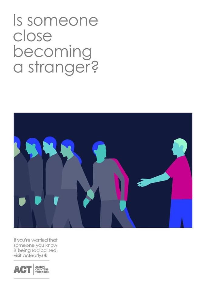 Parents know their children better than anyone and can spot worrying behaviour that could be a sign they’re at risk of becoming radicalised. Reaching out for help can make all the difference to help them move towards a more positive path #ACTEarly actearly.uk