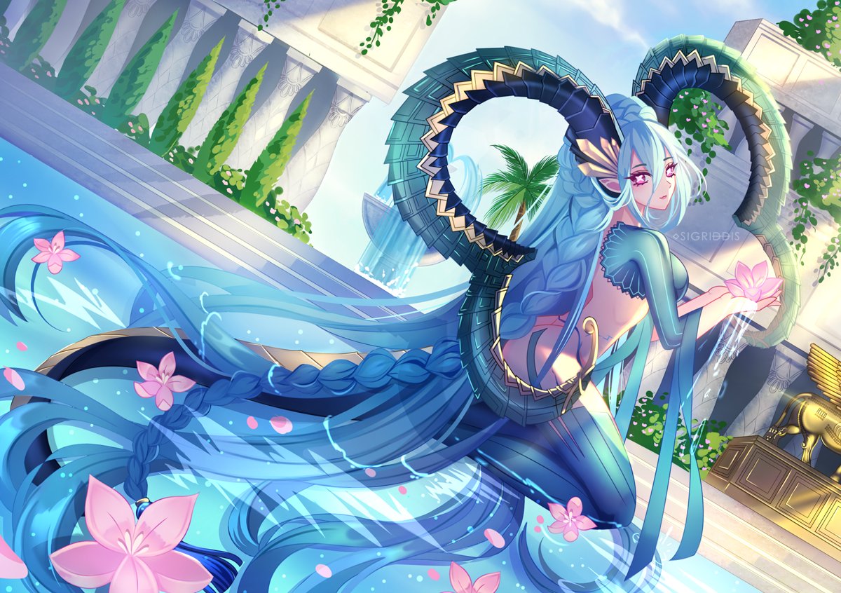 SigriddisArt's tweet photo. Hey there!

Here is my first illustration of this year. I will work hard to improve my art.

She is Tiamat from FGO Arcade.

#FateGO #FateGrandOrder #anime #animegirl #AnimeArt https://t.co/b9BNvwnTiG