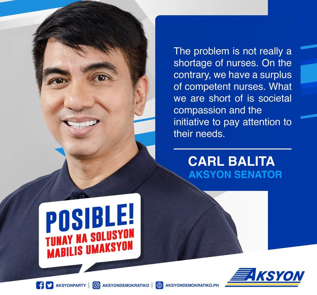 mslozano78's tweet photo. Make him to the Top
Make him Number One
Vote for Senator
#CarlBalitaforSenator https://t.co/359otKUG0Q