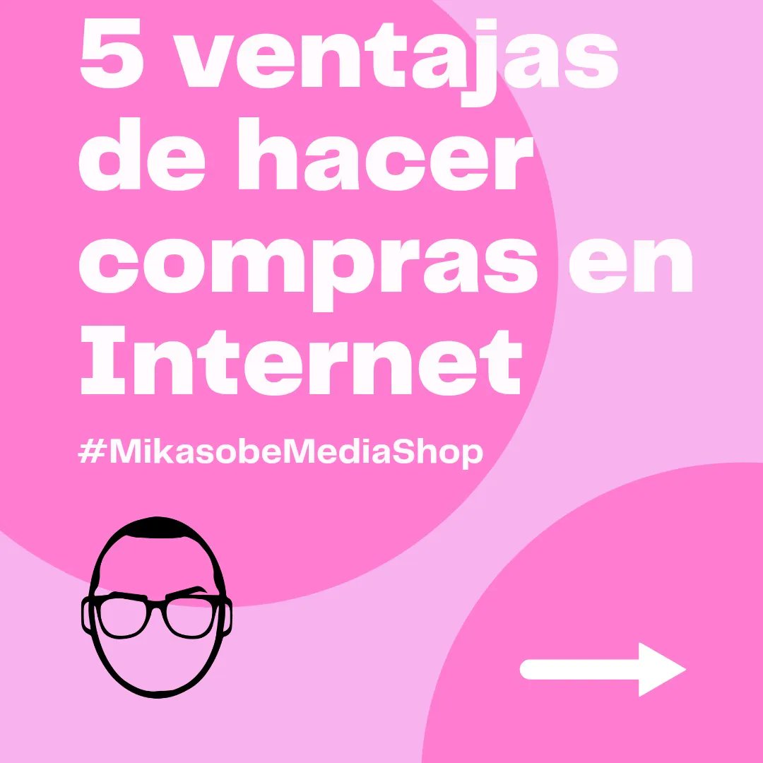MikasobeMedia's tweet photo. ¡5 ventajas de hacer tus comprar por internet! #MikasobeMediaShop 1/7 https://t.co/fl2W9LJWy0