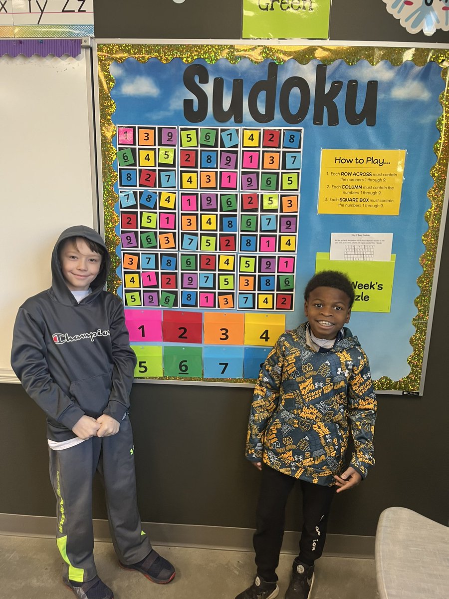 Nothing beats the satisfaction of solving your first Sudoku puzzle! #BPInspired #giftededucation #gifteded #TAG