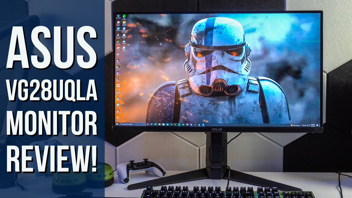 steve_1up's tweet photo. New video is up! This one took so long to do because the panel has so many options, I hope it helps anyone with their purchasing decision.

ASUS VG28UQLA 4K 144hz Monitor Review!
https://t.co/W6fKxVLBgQ

#asus #asusmonitor #pc #pcbuild #pcgamer #videogames #tech #youtube https://t.co/EgVBmR0Agb