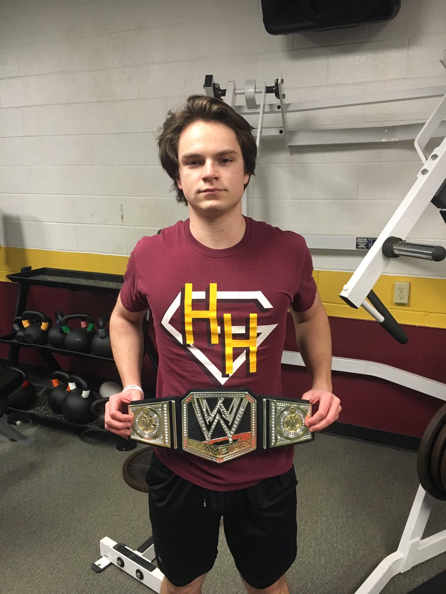 CoachNewell1's tweet photo. ROCKBALL Weight Room Warrior of the day.  Congrats to Johnny D! Not just working hard, but taking the time to teach and get his teammates better in the process. https://t.co/LCibsFjEom