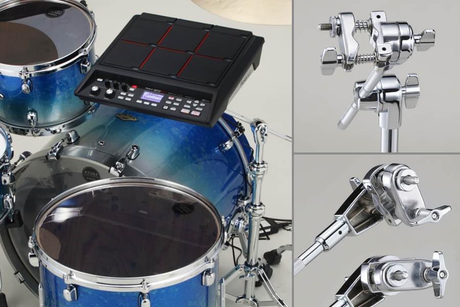 TAMAofficial's tweet photo. Are you a drummer who’s incorporated an electronic pad into your kit and are looking for a simpler way to set up? You'll definitely want to check out our new Roadpro electronic pad stand. https://t.co/TURu73uFU7