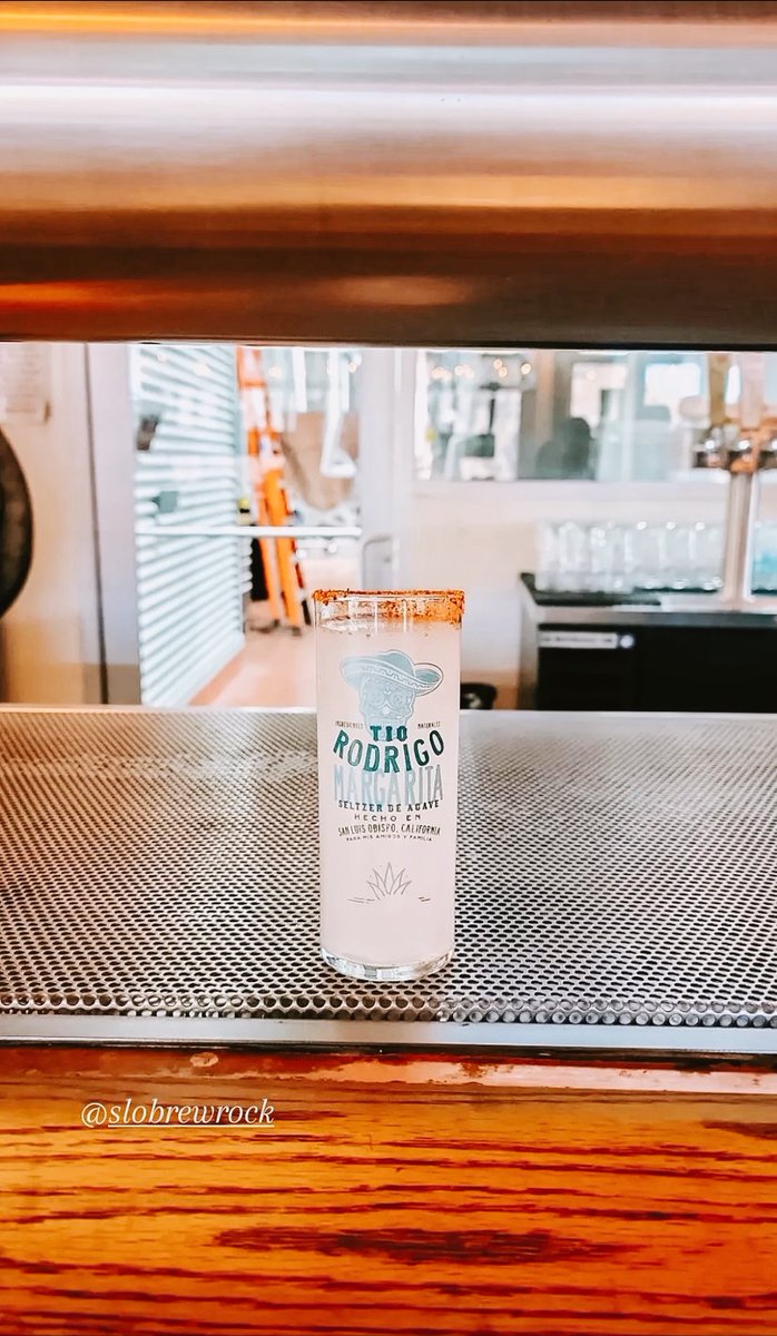 TioRodrigoCraft's tweet photo. A nice and refreshing @tiorodrigo margarita seltzer, anyone? 🍹 Stop by @slobrewrock and get your fix!
•
•
•
•
•
#slobrew #sanluisobispo #california #tiorodrigo #slo #centralcoast #slocal #drinklocal #brew #brewery https://t.co/8zBwbdc45t