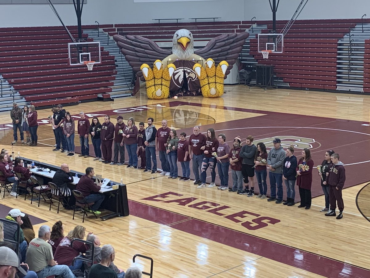 Thank you to our wrestling seniors!  We will miss you!