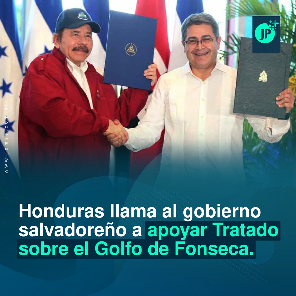 🇭🇳 #Honduras | Tras la negativa de las autoridades Salvadoreñas en no aceptar el tratado que definió las fronteras en el mar Caribe y el Golfo de Fonseca, el presidente hondureño instó al país vecino a apoyar acuerdo integracionista suscrito entre Nicaragua y Honduras