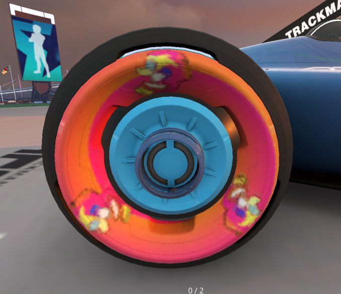 GamesDoneQuick's tweet photo. Not only is this TrackMania run by @Ratstats_ and the running commentary amazing, so is the custom #AGDQ2022 paint job! https://t.co/iIYuq2N45U