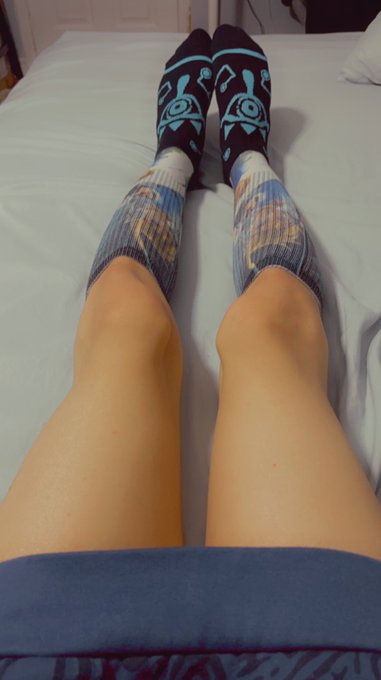Which Zelda socks do you guys like better? https://t.co/54aLGHzp4j